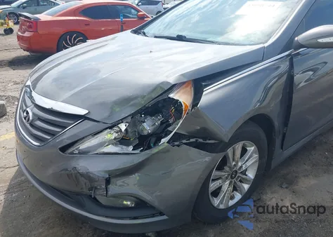 2014 Hyundai Sonata Gls из США, поврежденный, VIN 5NPEB4AC8EH916578